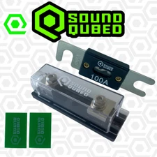 1 Pack ANL SS Fuse Holder with Fuse by Soundqubed 100 amp to 500 amp Fuse Choice