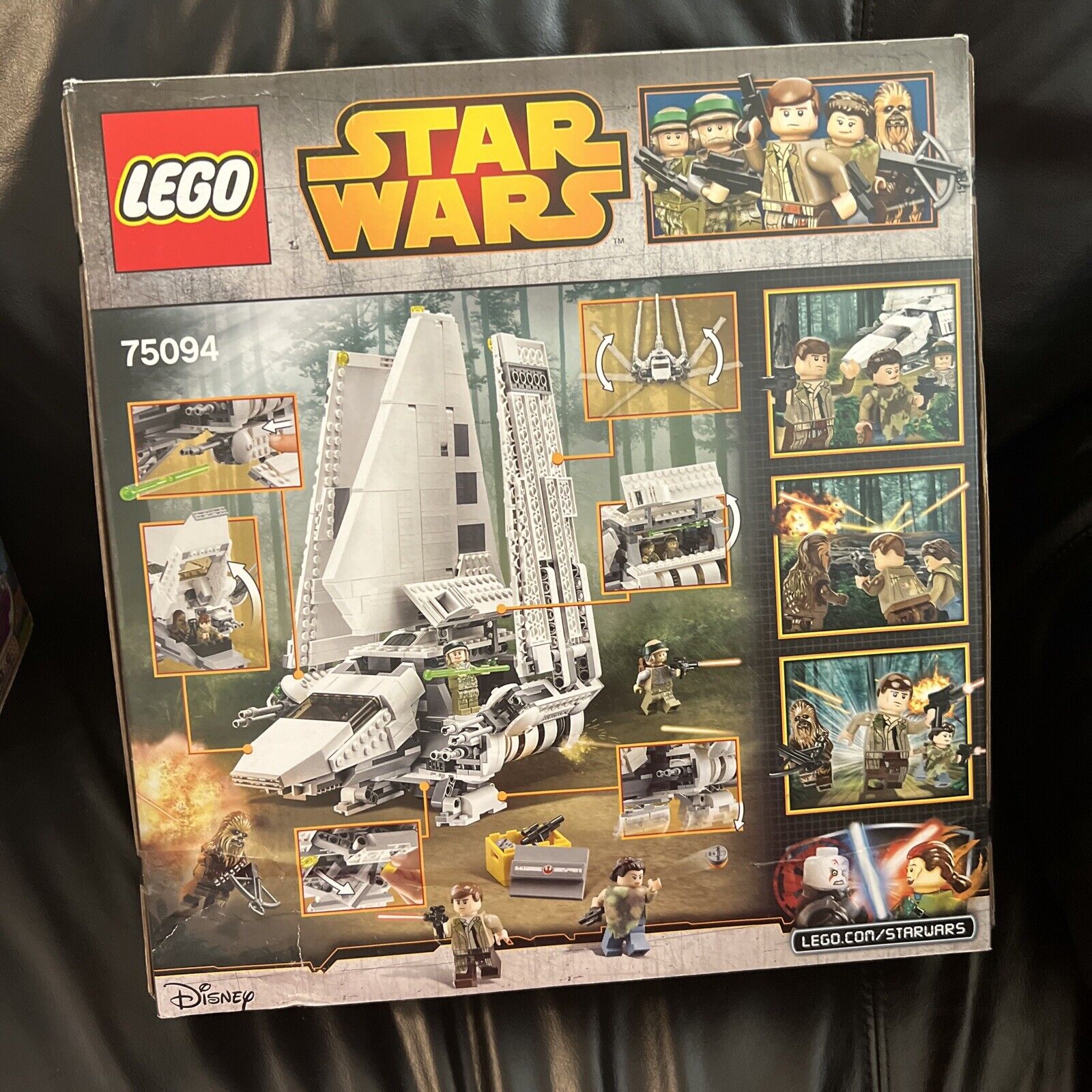 LEGO 75094 STAR WARS Imperial Shuttle Tydirium Chewbacca Princess