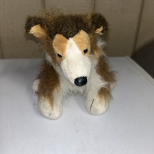 Ganz Webkinz Collie Puppy Dog Lassie Plush Stuffed Animal HM149 NO CODE