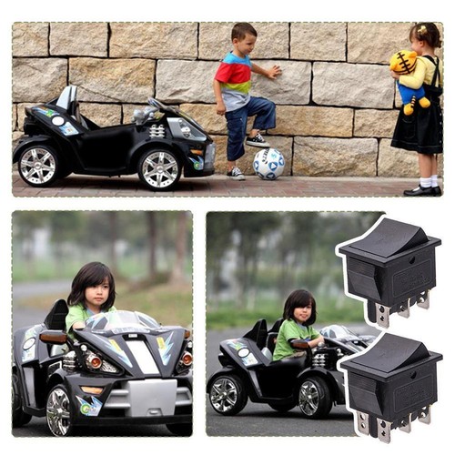 Mit 3/6 Volt Fußschalter Auto Kinder kompatibel elektrisch robust HOTS K3R8 - Bild 10 von 15
