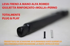 LEVA/PULSANTE FRENO A MANO/STAZIONAMENTO ALFA ROMEO GIULIETTA CON MOLLA + FERMO