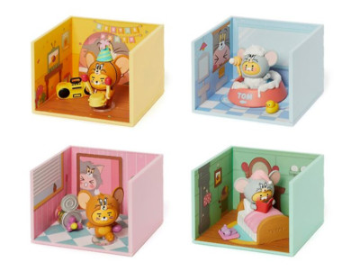 Tom and Jerry X Kakao Friends Random Figure 4 Types Toy Desk Decor Ryan Choonsik