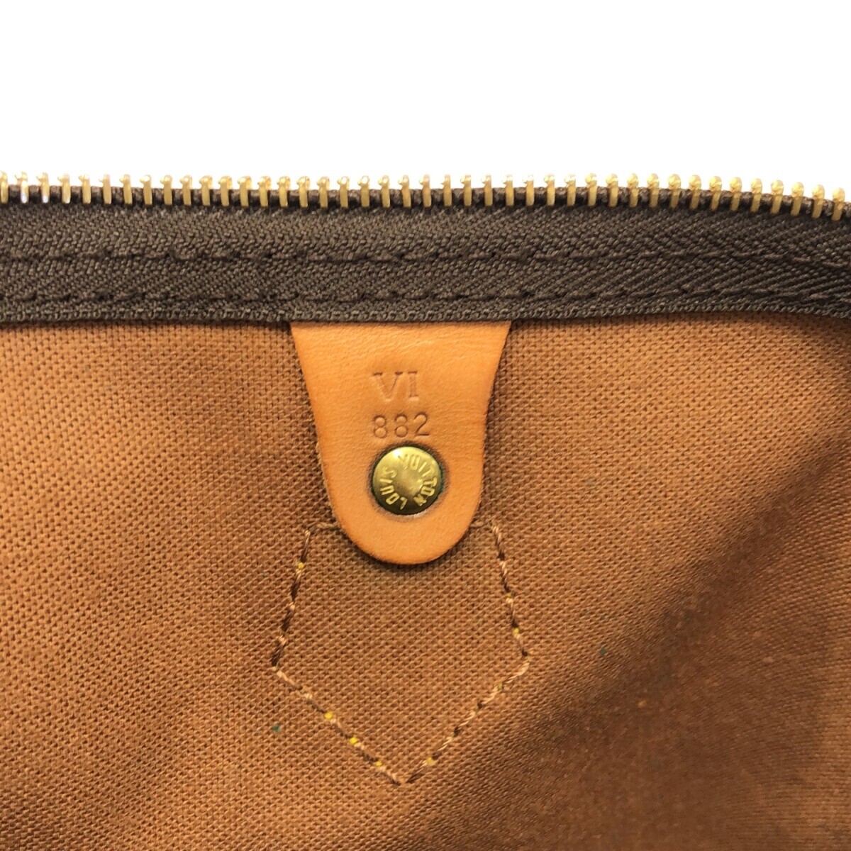 Auth LOUIS VUITTON Speedy 40 M41522 Monogram VI882 Handbag 