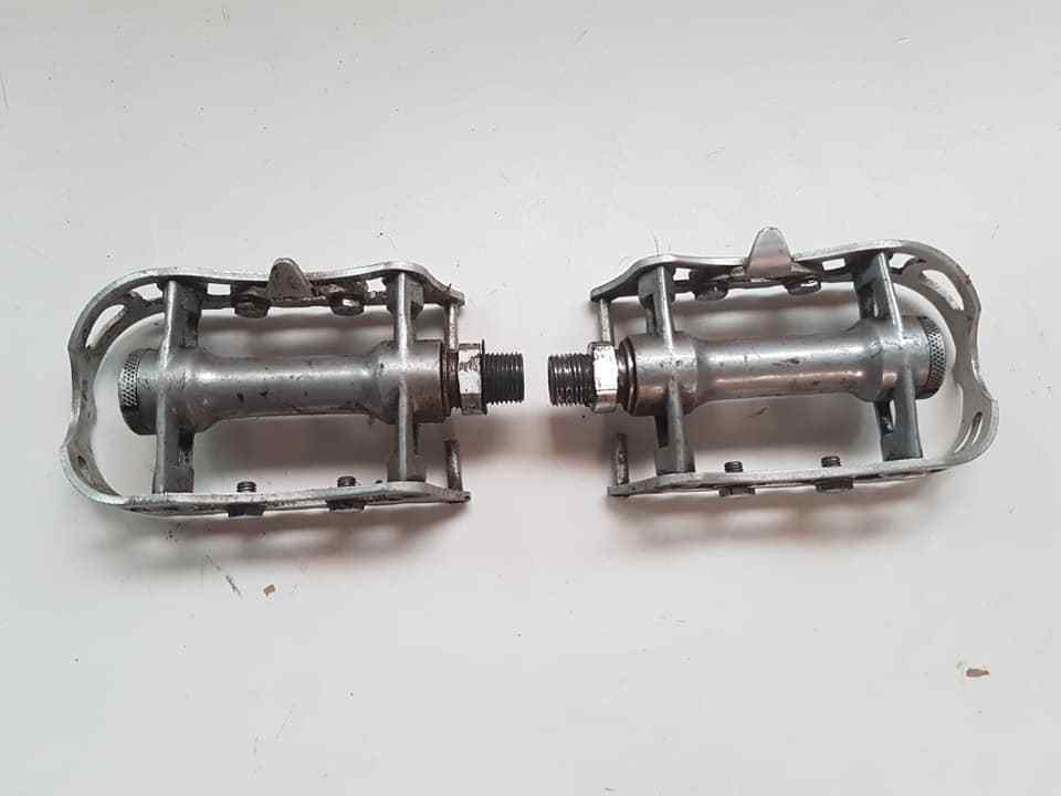 IBÉRIA BRAVO PEDALS pédales anciennes French thread 14x125 Old Pédals EUR 42,00 - FR