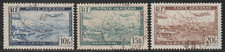 Algeria 1946 SC# C 2 - C 4 -  Plane over Algiers Harbor - Used