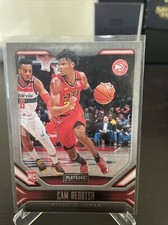 2019-20 PANINI NBA CHRONICLES PLAYBOOK CAM REDDISH ROOKIE RC CARD # 183 HAWKS BV
