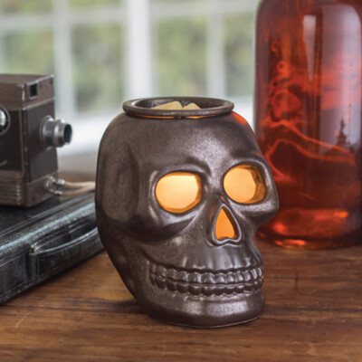 Candle Warmers Elektrische Duftlampe Skull Totenkopf für Duftwachs / Wax Melts