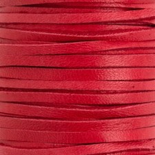 Red Deerskin Lace - 1/8" x 50 ft by Tandy - FREE SHIPPING 