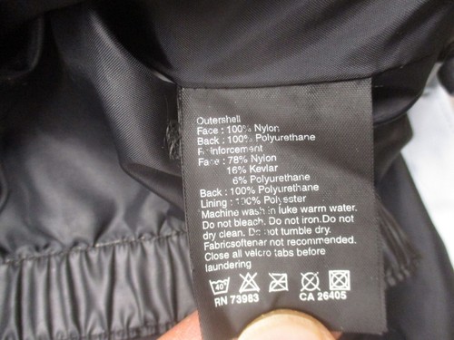 Helly Hansen Size M Mens 100% Nylon Full Zip Powder Skirt Snowboard Jacket 537 - Picture 12 of 13