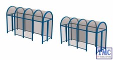 44-510 Scenecraft OO/HO Gauge Shelters (x2)