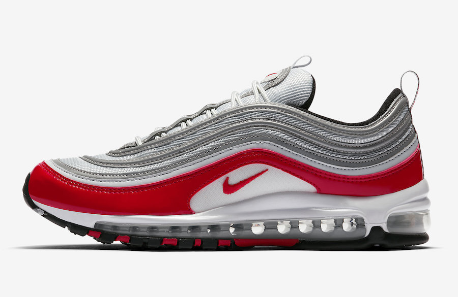 Nike Air Max 97 University Red Mens Shoes Size 9-11 921826-009