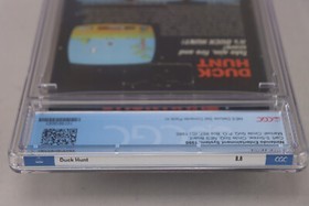 Duck Hunt Nintendo NES 1986 CIB Complete in Box w/Manual CGC Graded 8.0 9.4 Cart