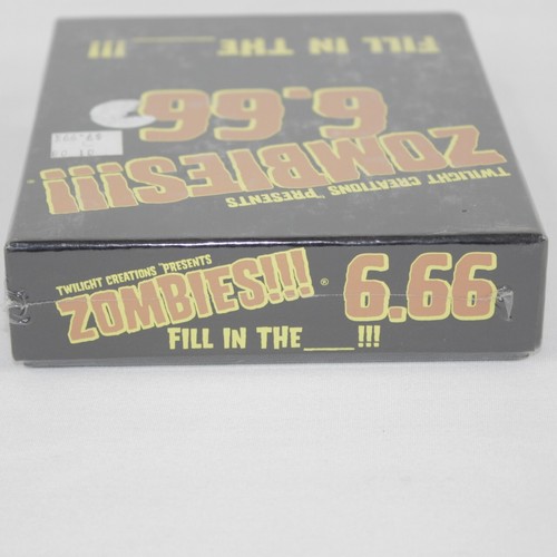 Zombies!!! 6.66 Fill in the ___! Expansion 2007 Twilight Creations New & Sealed - Picture 4 of 6