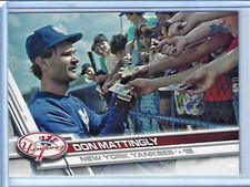 2017 Topps Update Don Mattingly Image Variation SP #US270