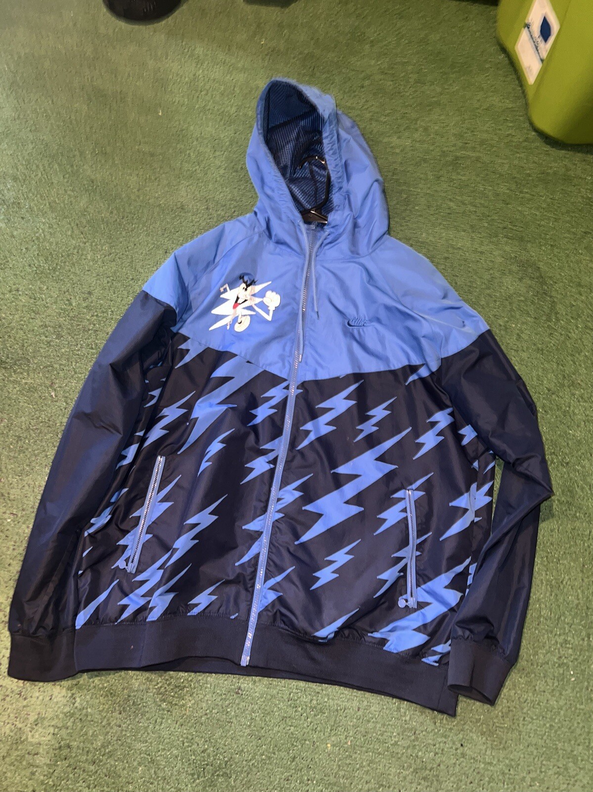 Nice Tech Jacket Thunder Windbreaker Navy Blue - image 1