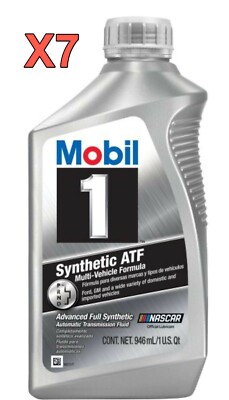 7 Quart/Liter Automatic Transmission Fluid MOBIL 1 Synthetic ATF