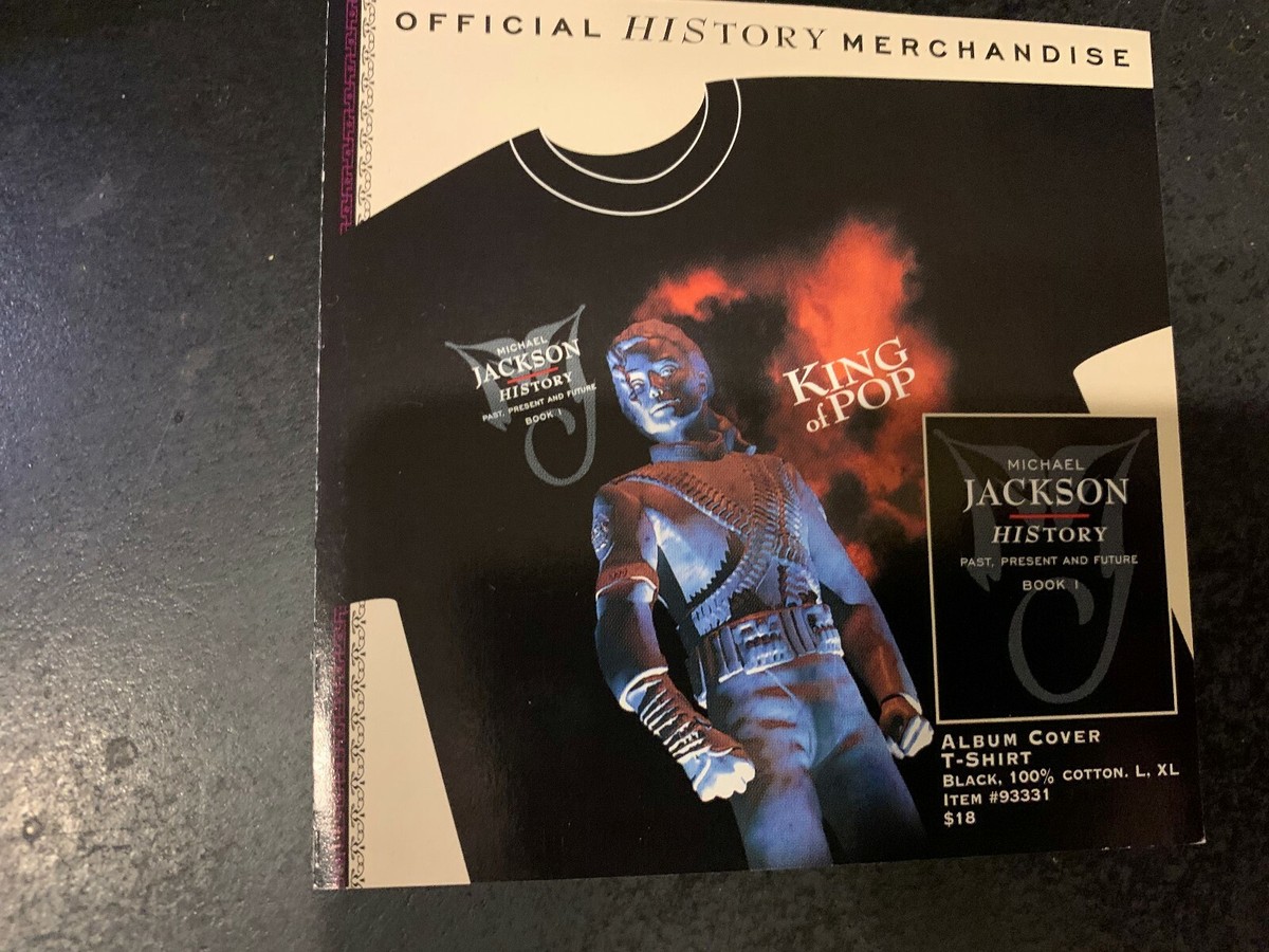 Michael Jackson Official HISTORY Merchandise 