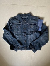 Embroidered Denim Jacket Juniors Size Xxl