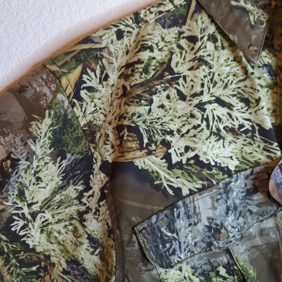 Browning Jacket Mens Medium Camo Hunting Max-1 Outdoor Longsleeve - Image 4 of 4