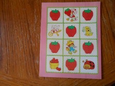 1980's The World Of Strawberry Shortcake Pocket Folder - READ 