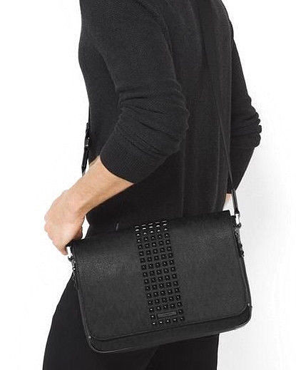 black studded MK bag