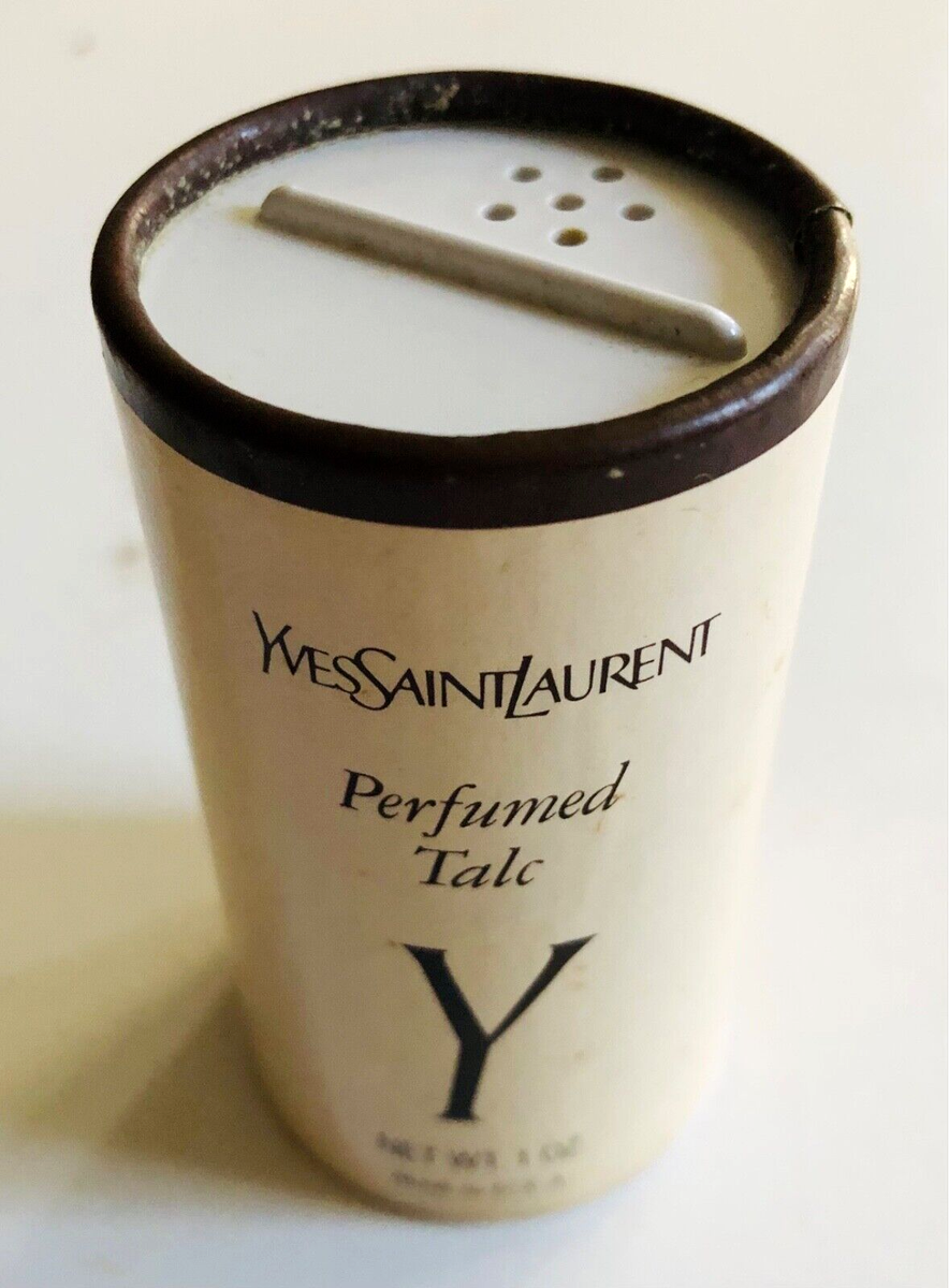 VINTAGE YSL YVES SAINT LAURENT OPIUM PERFUMED POWDER 0.75 oz