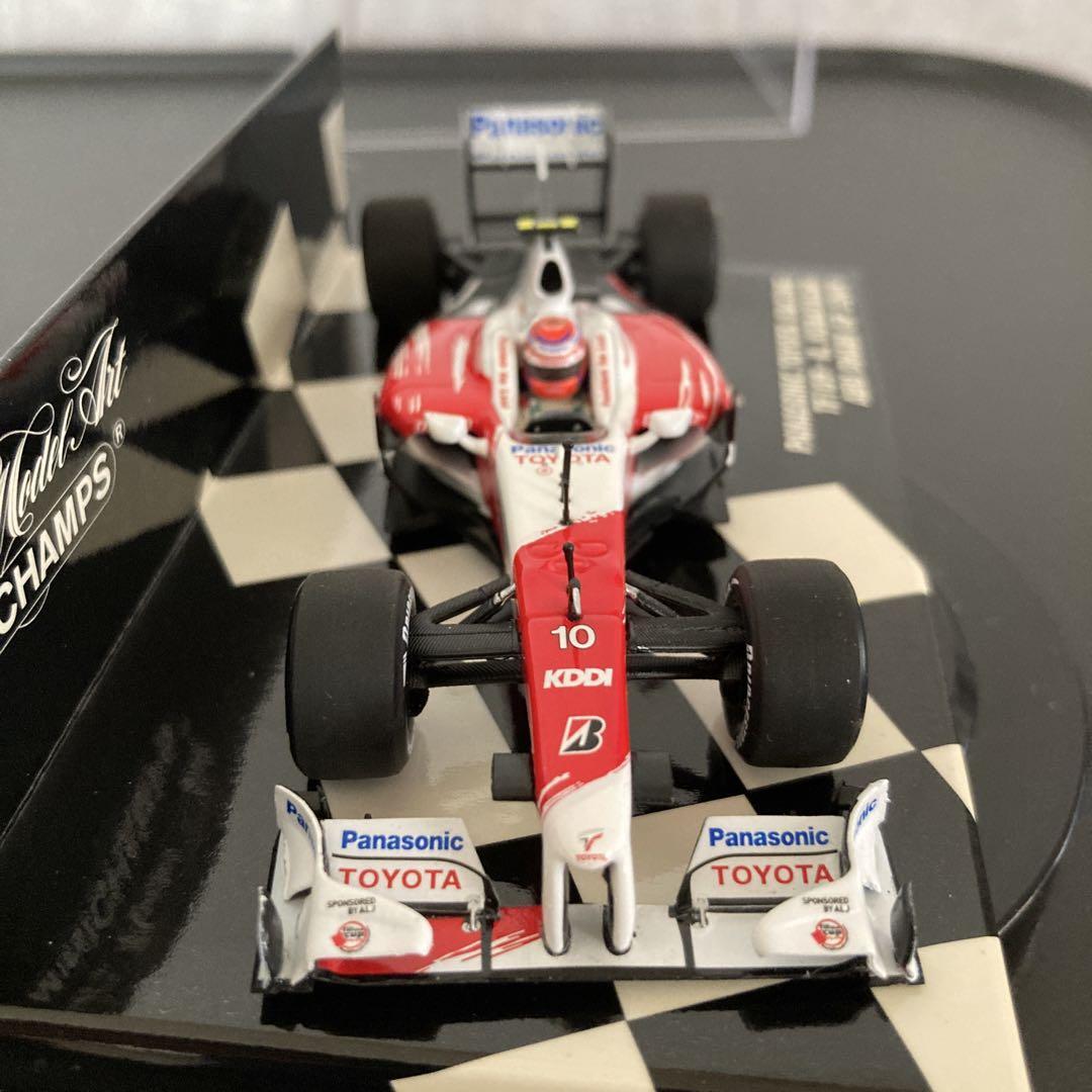 MINICHAMPS パナソニック トヨタ レーシング 2009 MINICHAMPS 1/43 Panasonic Toyota Racing TF109 K. Kobayashi