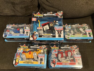 Playmates 40TH Anniversary Voltron Classic Legendary Complete 5 Lion Set