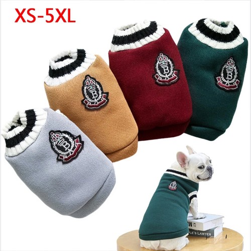 Pull D'hiver Chaud En Tricot Pour Chiot Vêtement Pour Animaux De Compagnie ~