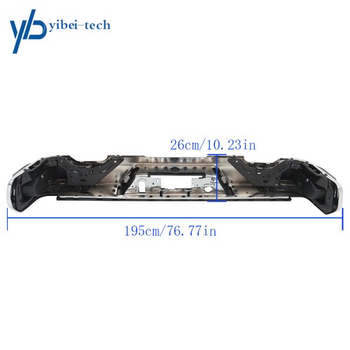 Rear Step Bumper Assembly For 2019-2023 Silverado Sierra 1500 w/o Sensor Holes - Picture 13 of 13