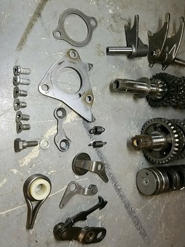 Suzuki rm80 rm 80 Model D 1983 83 1984 85 Transmission gears Shift forks drum - Picture 24 of 24