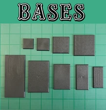 Warhammer The Old World Square Bases Authentic Games Workshop Fantasy WHFB