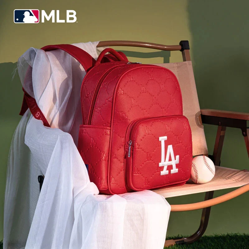 * Новый с Ярлыками * красный MLB Montana West Los Angeles Dodgers рюкзак - Изображение 3 из 4