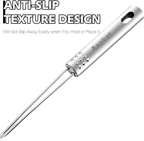 Anaeat 5.3" Stainless Steel Spider Skimmer, Professional Kitchen Pasta Strainer - Picture 4 of 7