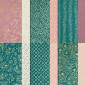 Stampin Up! FOREVER LOVE DSP NEW Retired 12x12 Unopened Designer Series Paper