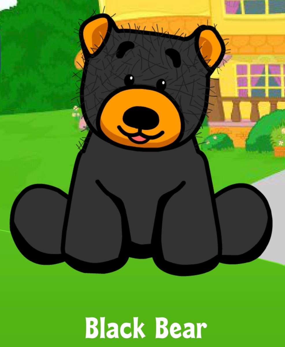 Webkinz Classic Black Bear - hm004 - Virtual Adoption Code Only | eBay