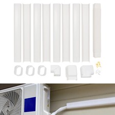 5" 17Ft Air Conditioner PVC Line Set Cover Kit For Split/Central AC Heat Pump