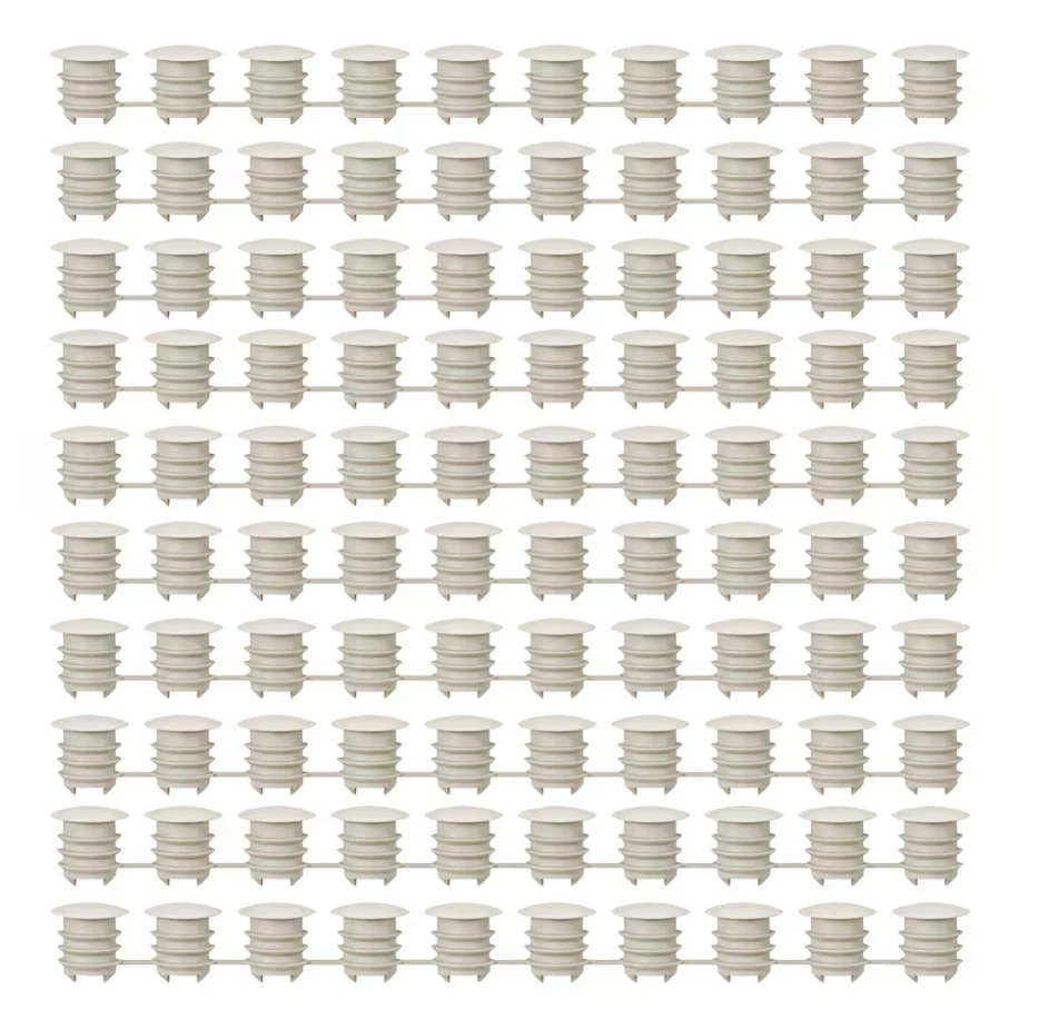 IKEA PAX KOMPLEMENT METOD VARIERA LOCH ABDECKKAPPE GRAU-BEIGE X100 ORIGINAL -...