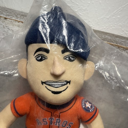 MLB Houston Astros Carlos Correa #1 Baseball Player Plush Figure 11" FOCO New - Picture 4 of 10