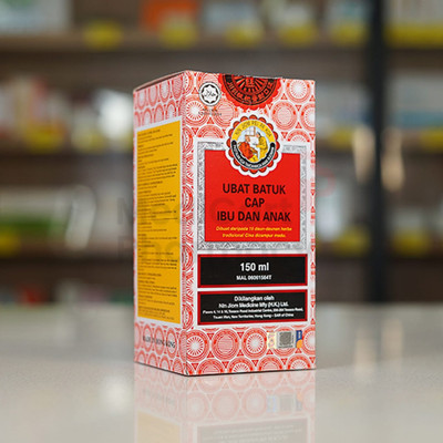 150ml  Ubat Batuk Cap Ibu dan Anak Herbal Cough Mixture Relieves Coughs