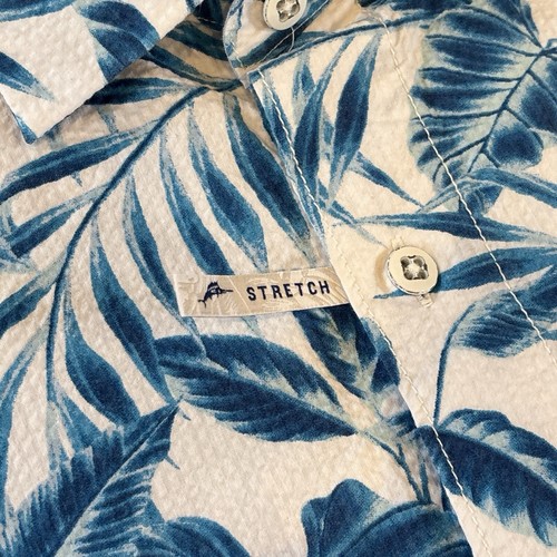 Tommy Bahama Men's Big & Tall Nova Wave Falling Fronds Camp Shirt 3XLB NWT $148 - Picture 7 of 9