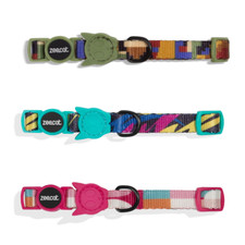 Zee.Cat Collar Adjustable Cat Collar Security Breakaway Buckle Variety