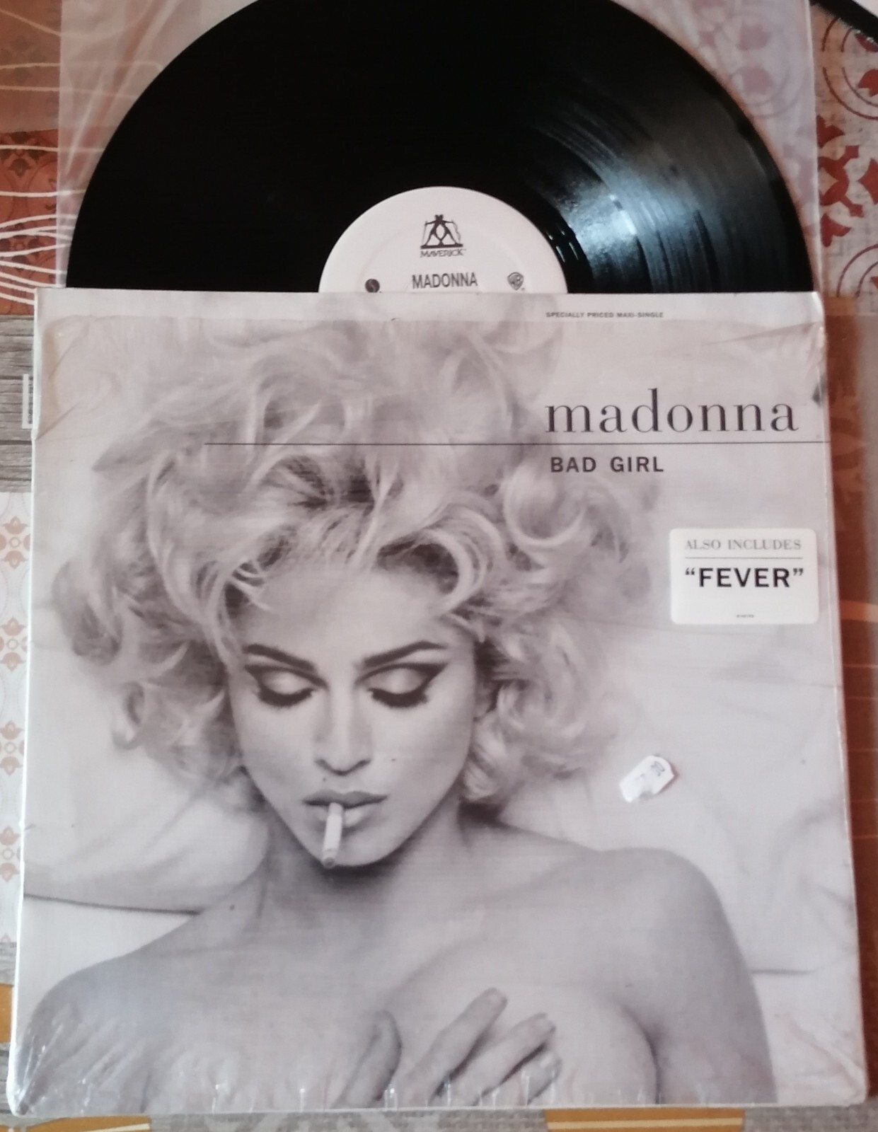 新品 マドンナ Bad Girl / Fever CD マキシ シングル MADONNA BAD GIRL