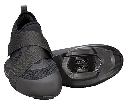 Shimano RP1 Black Cycling Shoes with Hook-and-Loop Straps SHRP100-S L Sz 41 Shimano SH-RP1 Cycling Shoe - Men main image 3