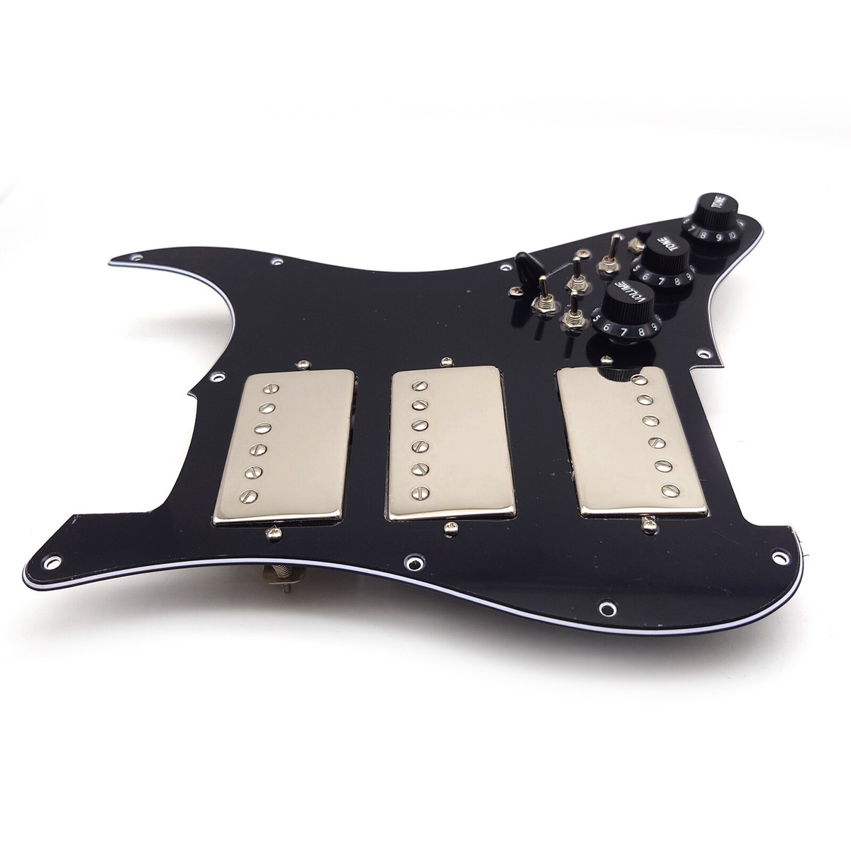 Prewired Loaded Pickguard Coil Splitting Alnico 5 Humbucker
