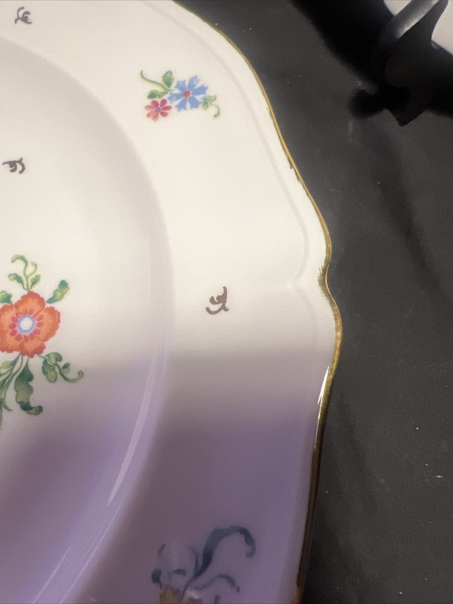 ancienne manufacture royale de limoges Plate Set Of 9 Plates | eBay