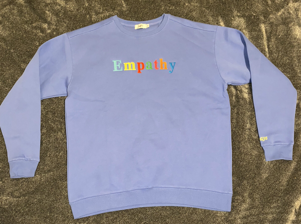 The Mayfair Group Empathy Always Sweatshirt in Blue one Size