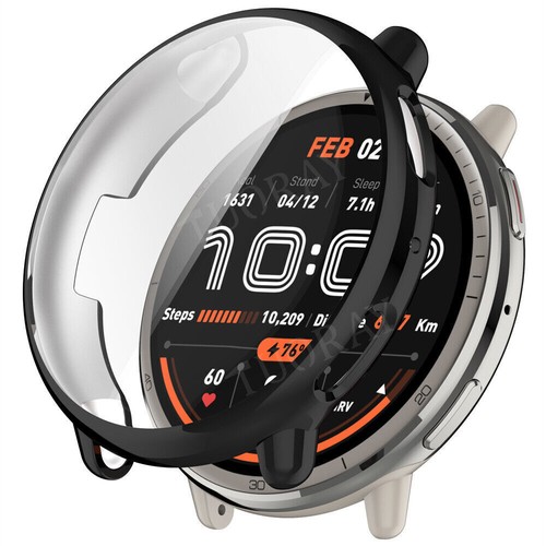Do Amazfit Active 2 Smart Watch TPU / PC Protector Case Ramka Osłona ekranu Shell - Zdjęcie 73 z 126