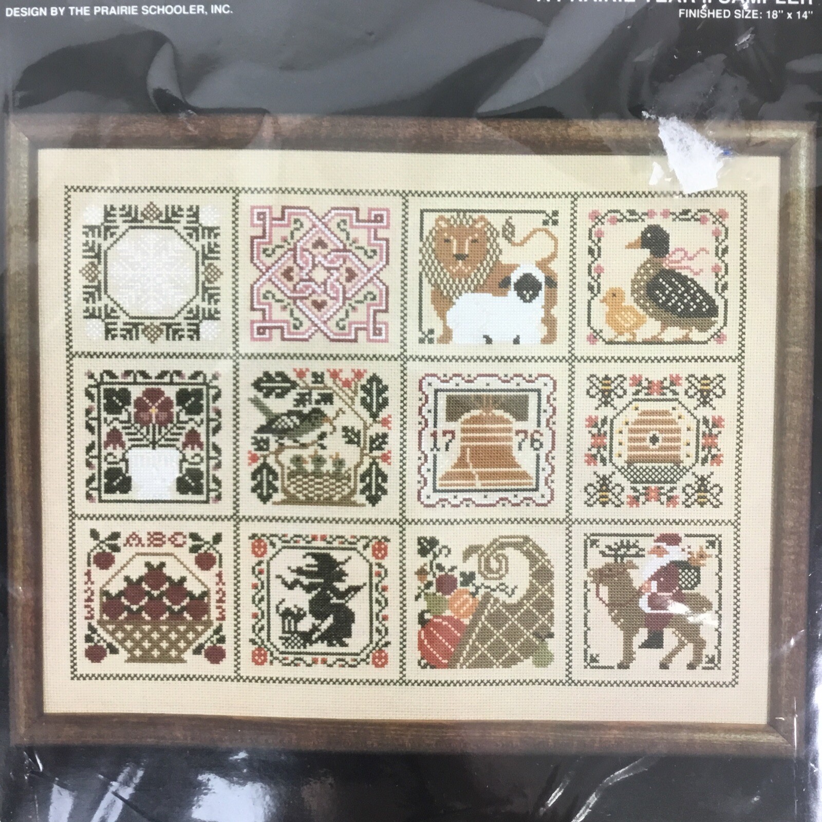 Kit A Prairie Year Ii Sampler Months Seasons Sealed