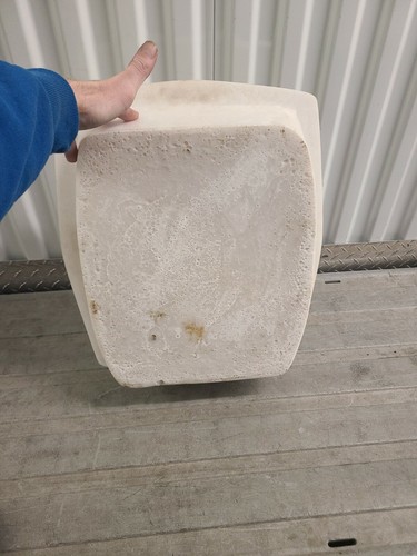 Cultured Marble Shower Caddy For In Wall Installation 19x16.5x4.5" Visible - Picture 8 of 10
